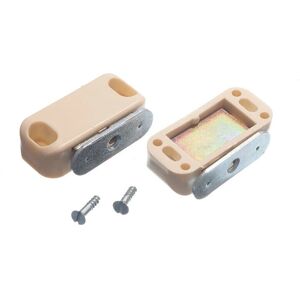 Onestopdiy Beige Magnetic Cupboard Catch - Door Magnet Latch - 250 pcs Onestopdiy Beige Magnetic Cupboard Catch - Door Magnet Latch - 250 pcs