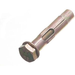 Onestopdiy M8 X M10 X 50mm Sleeve Anchor Hex Hexagon Head Bolt - Anchor Bolt Onestopdiy M8 X M10 X 50mm Sleeve Anchor Hex Hexagon Head Bolt - Anchor Bolt