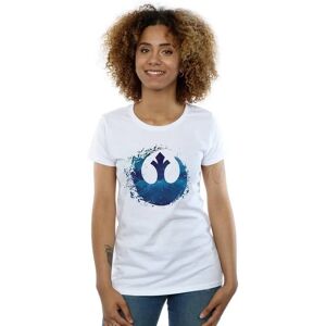Star Wars The Rise of Skywalker Resistance Symbol T-Shirt White Large Star Wars The Rise of Skywalker Resistance Symbol T-Shirt White Large