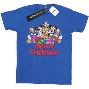 Disney Mickey Mouse Navy Blue T-Shirt - Kerstmis voor Mannen Disney Mickey Mouse Navy Blue T-Shirt - Kerstmis voor Mannen