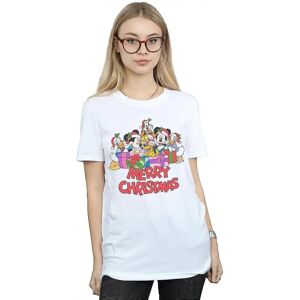 Disney Mickey Mouse Kerst Boyfriend T-Shirt Disney Mickey Mouse Kerst Boyfriend T-Shirt