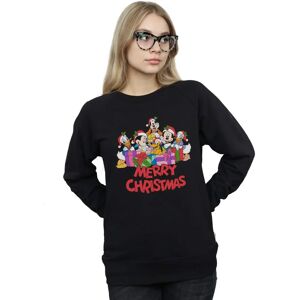 Disney Mickey Mouse Kerstsweatshirt - Zwaargewicht, Zwart Disney Mickey Mouse Kerstsweatshirt - Zwaargewicht, Zwart