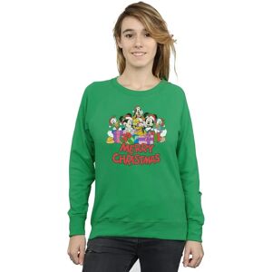 Sweatshirt de Noël Mickey Mouse Vert Irlandais Disney - Sweatshirt Sweatshirt de Noël Mickey Mouse Vert Irlandais Disney - Sweatshirt