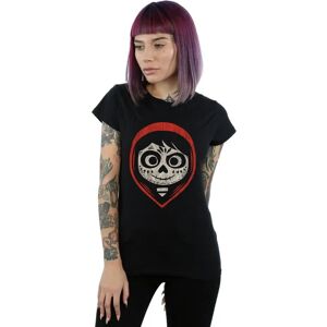 Disney Slim Fit Black Coco Miguel Skeleton Face T-Shirt Disney Slim Fit Black Coco Miguel Skeleton Face T-Shirt
