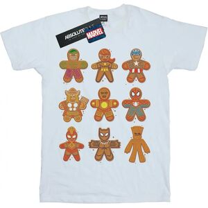 Marvel Damen Avengers Gingerbread Boyfriend T-Shirt - Freizeit-Shirt Marvel Damen Avengers Gingerbread Boyfriend T-Shirt - Freizeit-Shirt