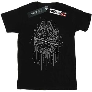 Absolute Cult Star Wars Millennium Falcon Navy Blue T-Shirt - Herren Absolute Cult Star Wars Millennium Falcon Navy Blue T-Shirt - Herren