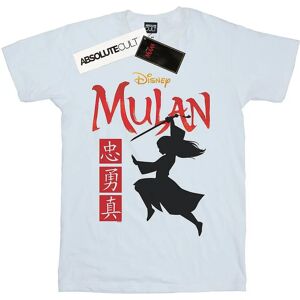Disney Boys Mulan Silhouette T-Shirt - Youth White 9-11 Years Disney Boys Mulan Silhouette T-Shirt - Youth White 9-11 Years