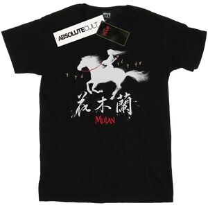 Disney Mulan Wind Silhouette Black T-Shirt Boys 9-11Y Disney Mulan Wind Silhouette Black T-Shirt Boys 9-11Y
