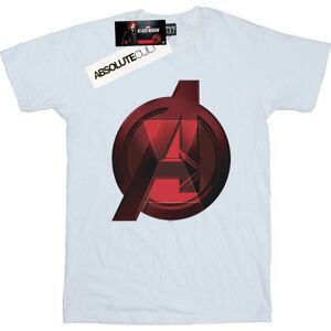 Absolute Cult - Marvel Black Widow Movie Avengers Logo - Biały - M - T-Shirt Absolute Cult - Marvel Black Widow Movie Avengers Logo - Biały - M - T-Shirt