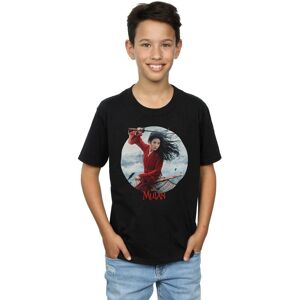 Disney Mulan Boys T-Shirt - Black - Youth Size Disney Mulan Boys T-Shirt - Black - Youth Size