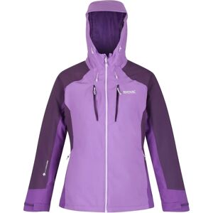 Regatta Purple Waterproof Women's Jacket - Stretch, Model Highton II Regatta Purple Waterproof Women's Jacket - Stretch, Model Highton II