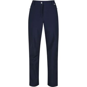 Regatta Womens Geo II Softshell Windproof Walking Trousers - Navy Regatta Womens Geo II Softshell Windproof Walking Trousers - Navy