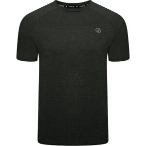 Dare 2b Mens Persist Lightweight Wicking T-Shirt Black Marl - Casual Wear Dare 2b Mens Persist Lightweight Wicking T-Shirt Black Marl - Casual Wear