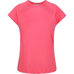 Regatta Luaza Tropisch Roze Sneldrogende T-Shirt - Dames Sporttop Regatta Luaza Tropisch Roze Sneldrogende T-Shirt - Dames Sporttop