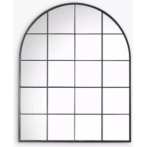 Black Dane Arch Wall Mirror - Modern Window Design Black Dane Arch Wall Mirror - Modern Window Design