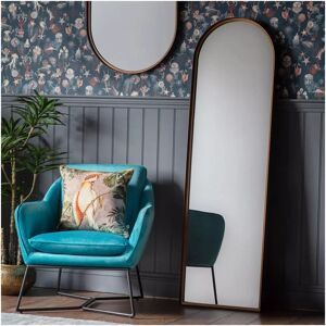 Gallery Direct Greystoke Arched Metal Frame Mirror - Bronze Gallery Direct Greystoke Arched Metal Frame Mirror - Bronze