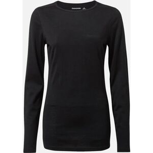 Craghoppers Merino Crew Neck Baselayer - Black - Size 12 UK - Lightweight Insulating Top Craghoppers Merino Crew Neck Baselayer - Black - Size 12 UK - Lightweight Insulating Top
