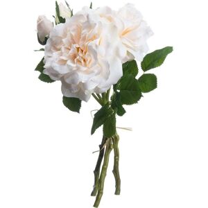 Hill Interiors Peach/Cream Short Stem Rose Bouquet - Bouquet Hill Interiors Peach/Cream Short Stem Rose Bouquet - Bouquet