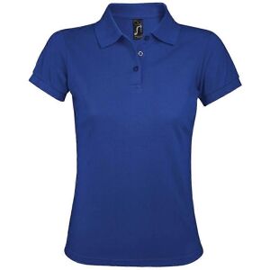 SOL's Womens Prime Pique Polo Shirt - Size 3XL - Blue SOL's Womens Prime Pique Polo Shirt - Size 3XL - Blue