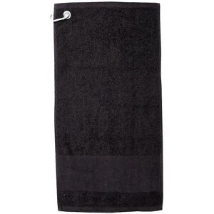 Serviette de golf Towel City noire - Serviette de golf Serviette de golf Towel City noire - Serviette de golf