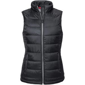 Russell Athletic Womens Nano Padded Bodywarmer - Black - Bodywarmer Russell Athletic Womens Nano Padded Bodywarmer - Black - Bodywarmer