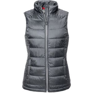 Russell Athletic Womens Nano Padded Bodywarmer - Grey - M Russell Athletic Womens Nano Padded Bodywarmer - Grey - M