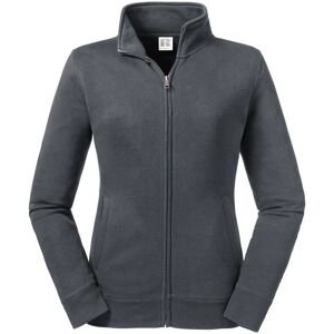 Russell Athletic Womens/ladies Convoy Grey Sweat Jacket - Sweat Jacket Russell Athletic Womens/ladies Convoy Grey Sweat Jacket - Sweat Jacket