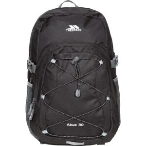 Trespass Albus 30 Litre Black Unisex Backpack Trespass Albus 30 Litre Black Unisex Backpack