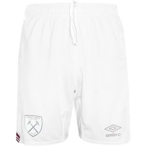 Umbro West Ham Kids White Shorts - 64cm Waist Umbro West Ham Kids White Shorts - 64cm Waist