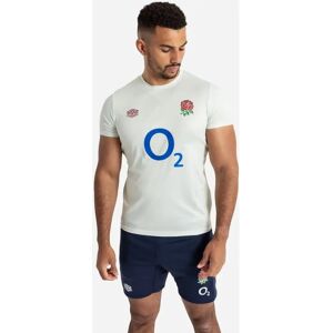 Umbro 2023-2024 England Rugby Warm Up Jersey - Foggy Dew White XXL Umbro 2023-2024 England Rugby Warm Up Jersey - Foggy Dew White XXL