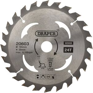 Draper Tools 20603 Circular Saw Blade - Wood Cutting Draper Tools 20603 Circular Saw Blade - Wood Cutting