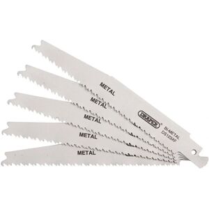 Draper Tools S123XF 38755 Bi-metal Reciprocating Saw Blades - 150mm, 225mm Draper Tools S123XF 38755 Bi-metal Reciprocating Saw Blades - 150mm, 225mm