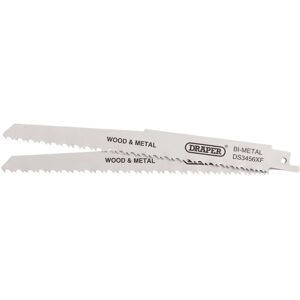 Draper 43065 Bi-metal Reciprocating Saw Blades - 200mm, Pack of 2 Draper 43065 Bi-metal Reciprocating Saw Blades - 200mm, Pack of 2