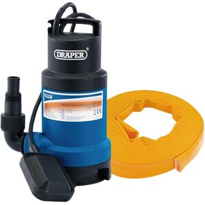 Draper 61814 Submersible Water Pump Kit - 200L/Min, 10m Hose Draper 61814 Submersible Water Pump Kit - 200L/Min, 10m Hose