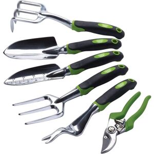 Conjunto de herramientas de jardín de aluminio Draper 08996 con agarre suave ergonómico - Juego de herramientas de jardín Conjunto de herramientas de jardín de aluminio Draper 08996 con agarre suave ergonómico - Juego de herramientas de jardín