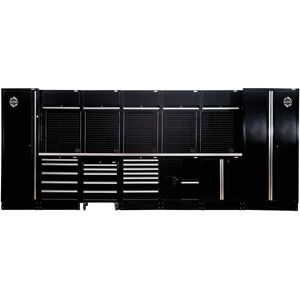 Draper BUNKER Modular Storage System with Stainless Steel Worktop - 25 Pieces Draper BUNKER Modular Storage System with Stainless Steel Worktop - 25 Pieces