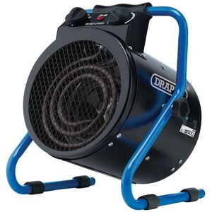 Draper 2KW Electric Space Heater - 230V, 6824 BTU, Steel, Thermostat Draper 2KW Electric Space Heater - 230V, 6824 BTU, Steel, Thermostat