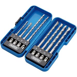 Draper 09177 Double Flute SDS Plus Drill Bit Set - 8PCS Draper 09177 Double Flute SDS Plus Drill Bit Set - 8PCS