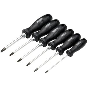 Draper 13586 - Tamperproof Hard Grip Screwdriver Set - 6 Piece Draper 13586 - Tamperproof Hard Grip Screwdriver Set - 6 Piece