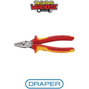 Draper 180mm Crimping Pliers - End Sleeves Draper 180mm Crimping Pliers - End Sleeves