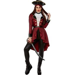 Disfraz de Pirata Burdeos - Deluxe Swashbuckler para adultos Disfraz de Pirata Burdeos - Deluxe Swashbuckler para adultos
