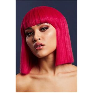 Smiffys Fever Lola Magenta Pink Wig - Fancy Dress Accessory Smiffys Fever Lola Magenta Pink Wig - Fancy Dress Accessory