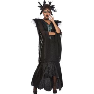 Smiffys Raven Queen Costume - Black - Costume Smiffys Raven Queen Costume - Black - Costume