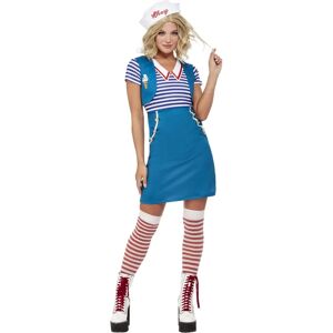 Smiffys Blue Ice Cream Sailor Costume - Costume Smiffys Blue Ice Cream Sailor Costume - Costume