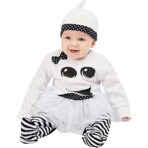 Costume da bambina fantasma Smiffys - Bianco e nero - Costumi di Halloween Costume da bambina fantasma Smiffys - Bianco e nero - Costumi di Halloween