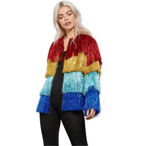 Smiffys Fever Rainbow Tinsel Fancy Dress Prop - Fancy Dress Costume Smiffys Fever Rainbow Tinsel Fancy Dress Prop - Fancy Dress Costume
