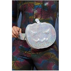 Marsupio holografico di zucca Fever - Accessorio per costume Marsupio holografico di zucca Fever - Accessorio per costume