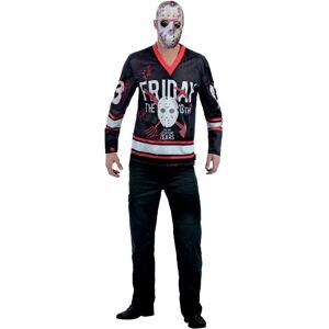 Camisa de hockey de Jason - Disfraz de Halloween de Smiffys Camisa de hockey de Jason - Disfraz de Halloween de Smiffys