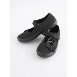 NEXT - Schmetterling bestickte Schule Plimsoll Schuhe - EU 28 - UK 10 - Shoes NEXT - Schmetterling bestickte Schule Plimsoll Schuhe - EU 28 - UK 10 - Shoes