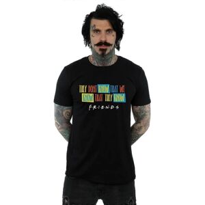 Absolute Cult Przyjaciele Mężczyźni Nie Znają Skrypt T-Shirt - T-Shirt Absolute Cult Przyjaciele Mężczyźni Nie Znają Skrypt T-Shirt - T-Shirt